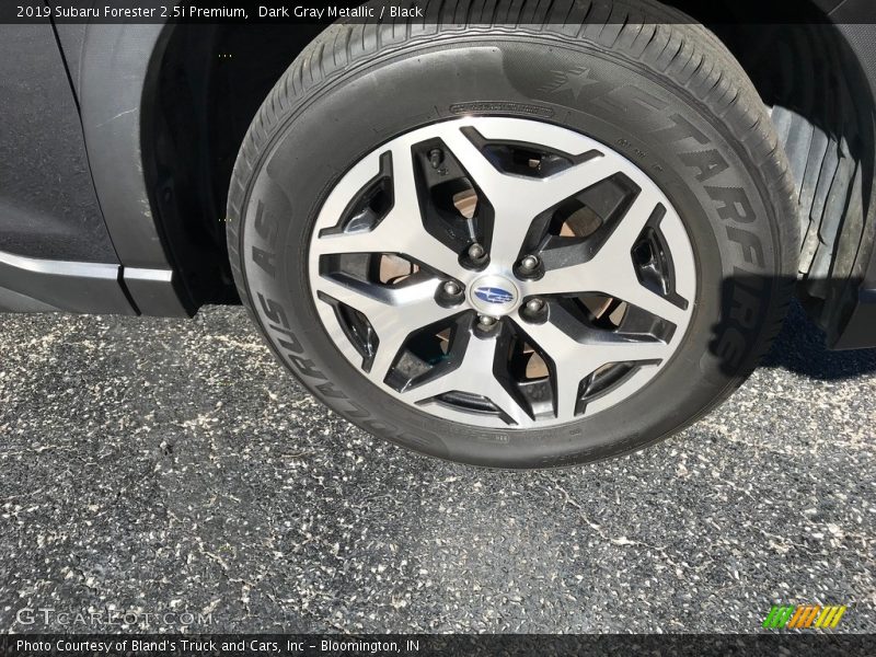 Dark Gray Metallic / Black 2019 Subaru Forester 2.5i Premium