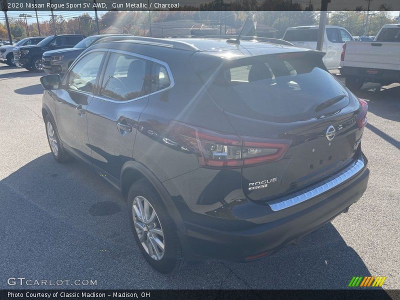 Gun Metallic / Charcoal 2020 Nissan Rogue Sport SV AWD