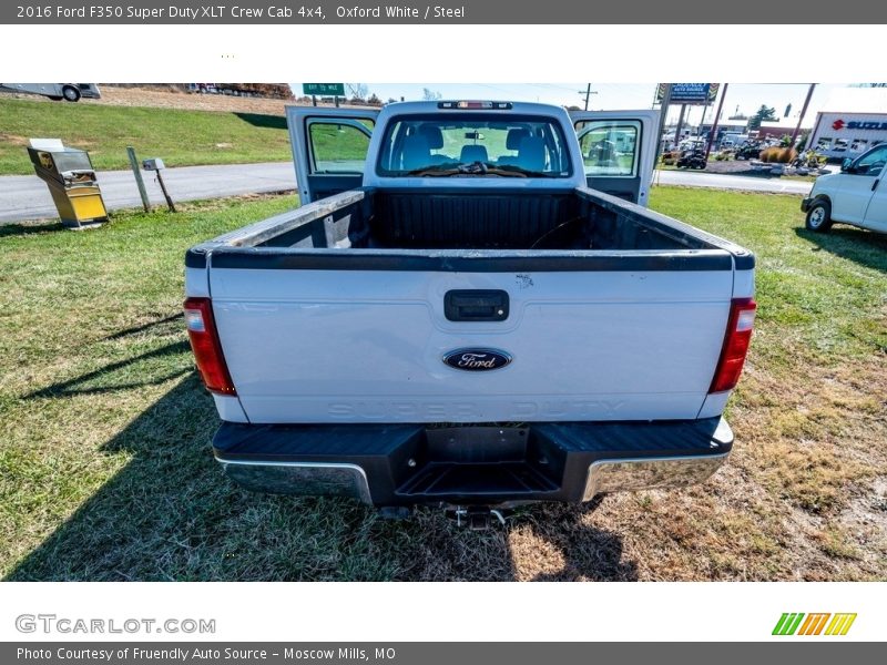 Oxford White / Steel 2016 Ford F350 Super Duty XLT Crew Cab 4x4