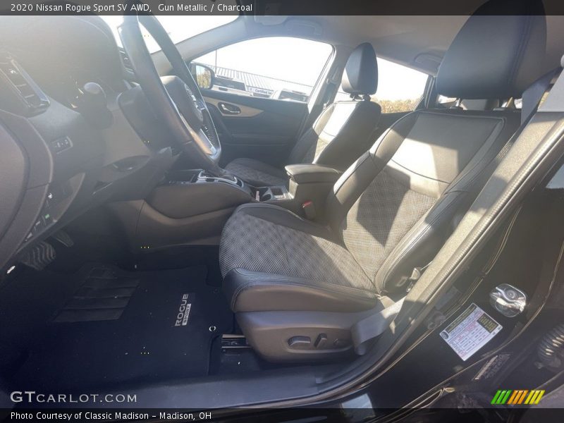 Gun Metallic / Charcoal 2020 Nissan Rogue Sport SV AWD