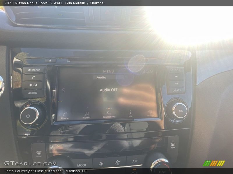 Gun Metallic / Charcoal 2020 Nissan Rogue Sport SV AWD
