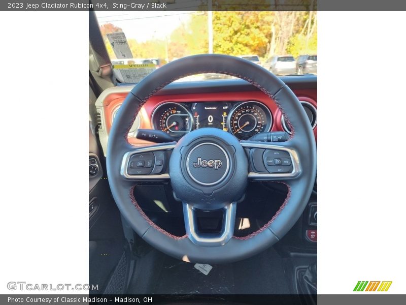 Sting-Gray / Black 2023 Jeep Gladiator Rubicon 4x4