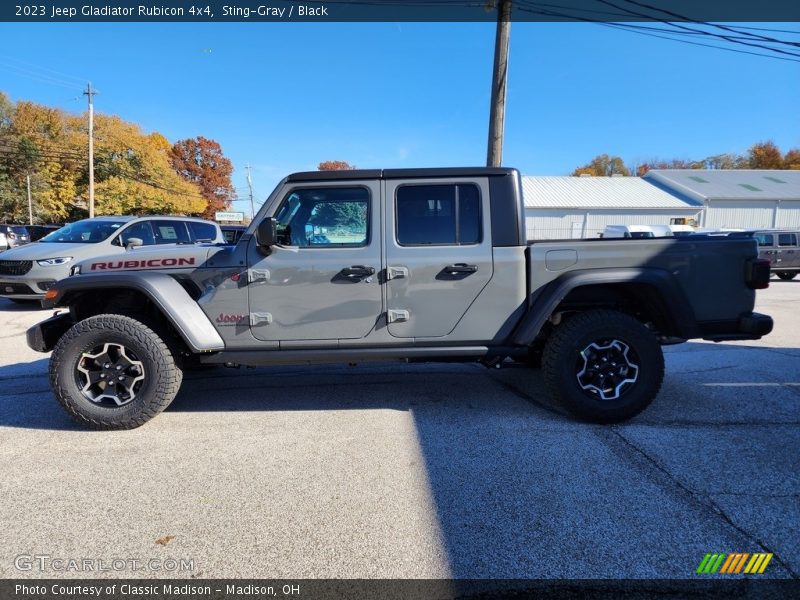 Sting-Gray / Black 2023 Jeep Gladiator Rubicon 4x4