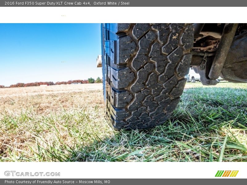 Oxford White / Steel 2016 Ford F350 Super Duty XLT Crew Cab 4x4