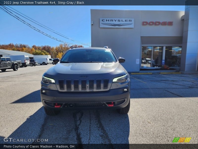 Sting-Gray / Black 2022 Jeep Cherokee Trailhawk 4x4