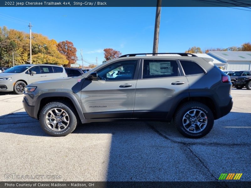 Sting-Gray / Black 2022 Jeep Cherokee Trailhawk 4x4