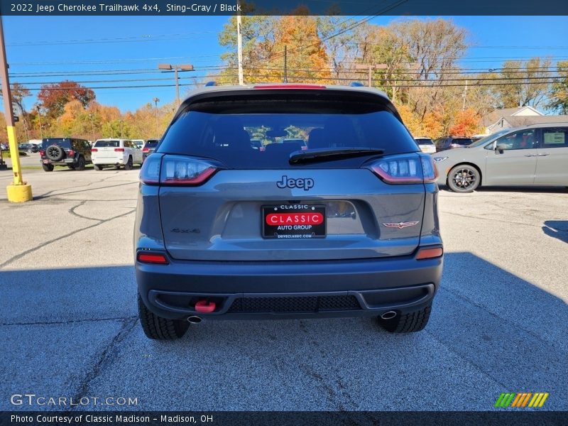 Sting-Gray / Black 2022 Jeep Cherokee Trailhawk 4x4