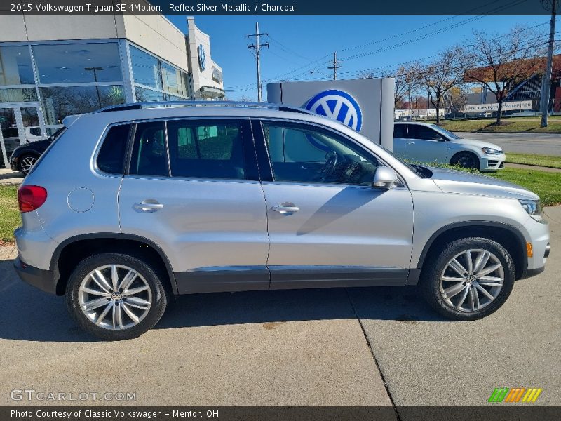 Reflex Silver Metallic / Charcoal 2015 Volkswagen Tiguan SE 4Motion