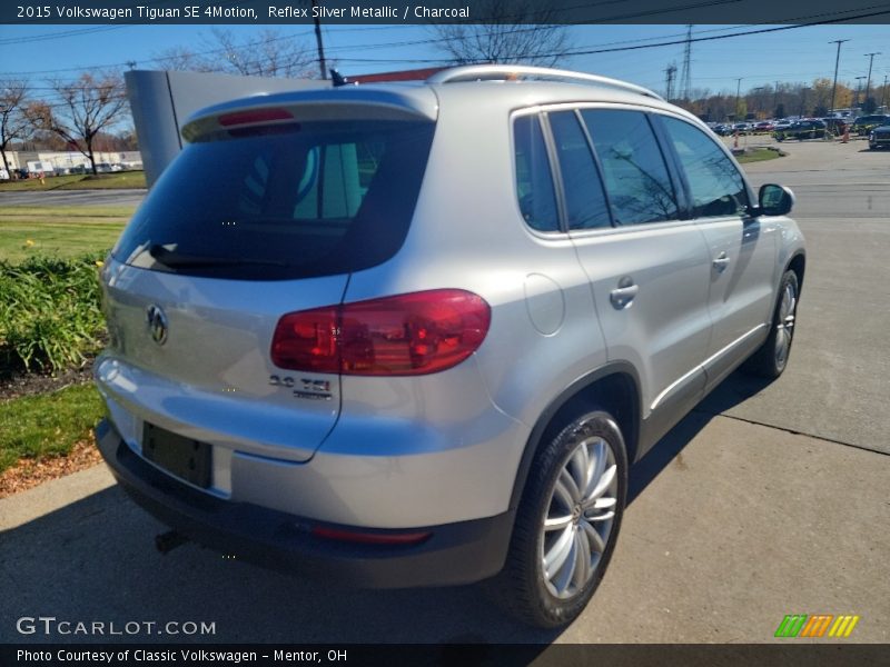 Reflex Silver Metallic / Charcoal 2015 Volkswagen Tiguan SE 4Motion