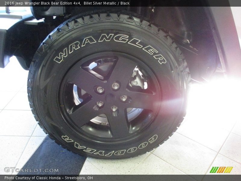 Billet Silver Metallic / Black 2016 Jeep Wrangler Black Bear Edition 4x4