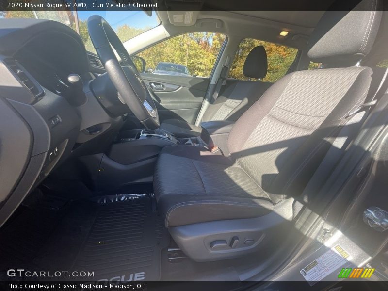 Gun Metallic / Charcoal 2020 Nissan Rogue SV AWD