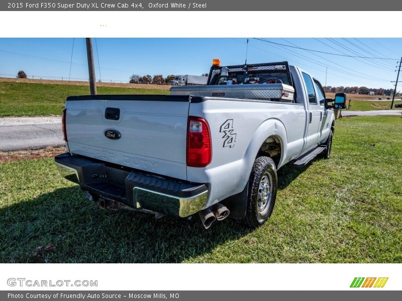 Oxford White / Steel 2015 Ford F350 Super Duty XL Crew Cab 4x4