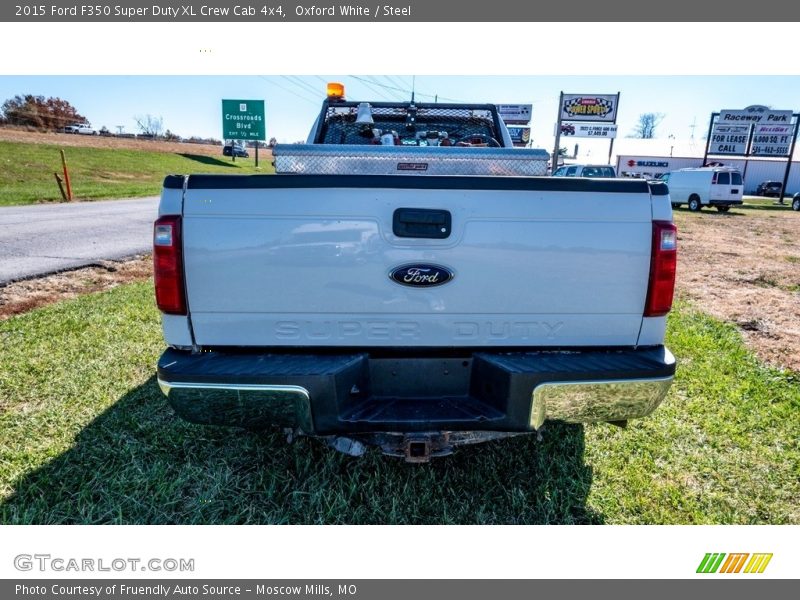 Oxford White / Steel 2015 Ford F350 Super Duty XL Crew Cab 4x4