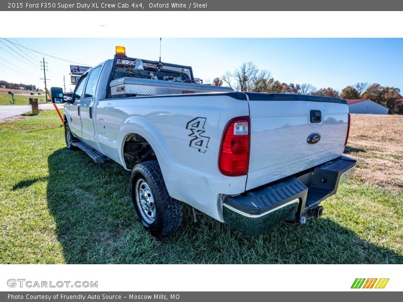 Oxford White / Steel 2015 Ford F350 Super Duty XL Crew Cab 4x4