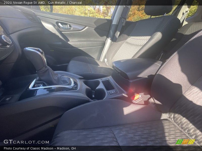 Gun Metallic / Charcoal 2020 Nissan Rogue SV AWD