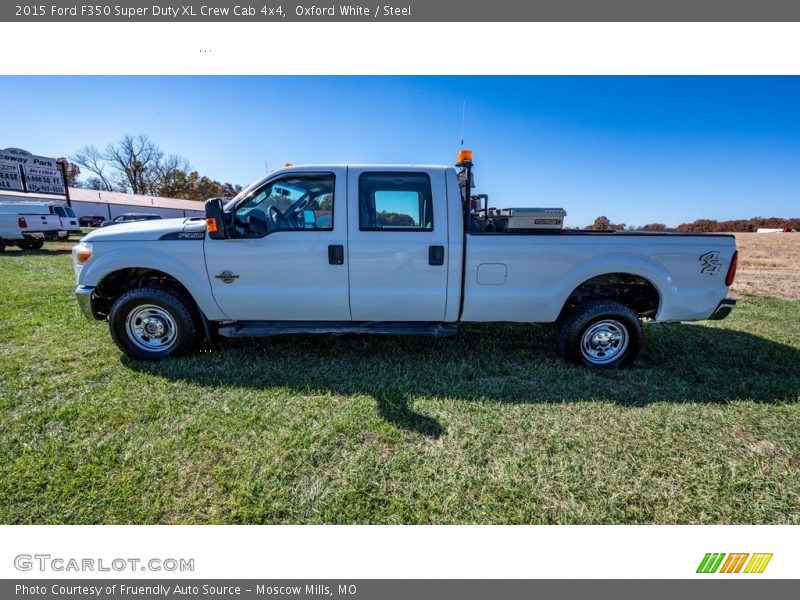 Oxford White / Steel 2015 Ford F350 Super Duty XL Crew Cab 4x4