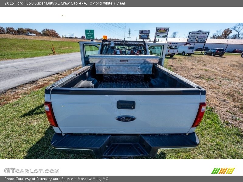 Oxford White / Steel 2015 Ford F350 Super Duty XL Crew Cab 4x4