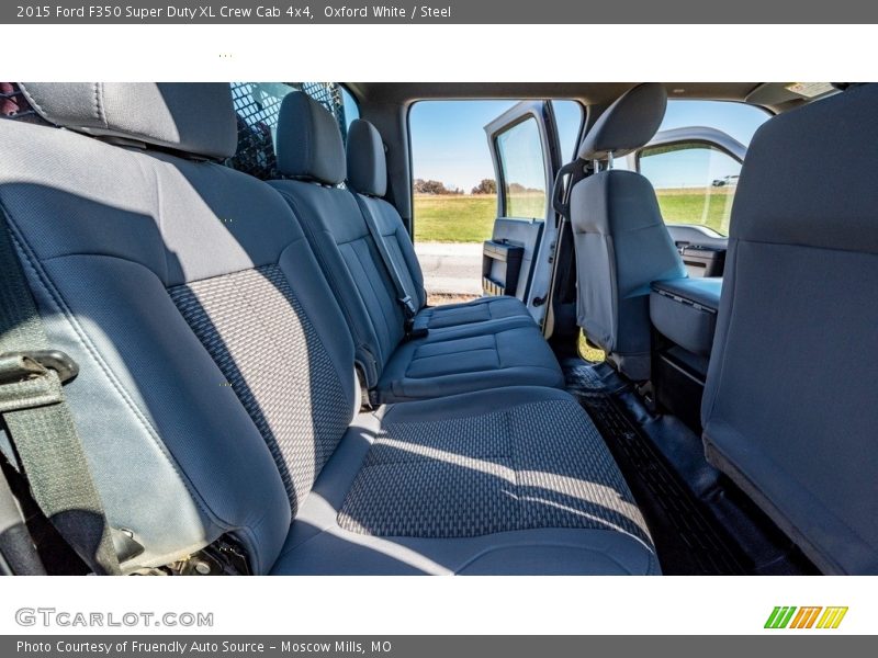 Oxford White / Steel 2015 Ford F350 Super Duty XL Crew Cab 4x4