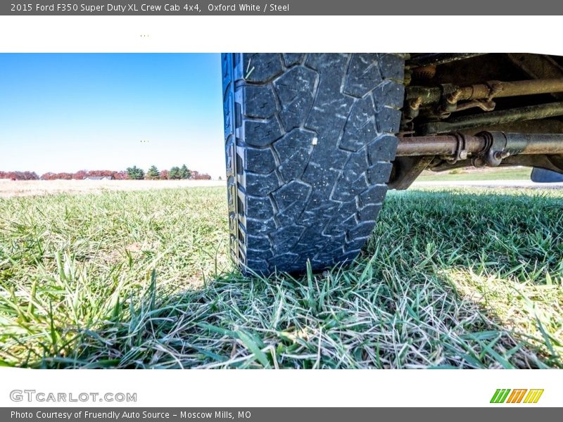 Oxford White / Steel 2015 Ford F350 Super Duty XL Crew Cab 4x4