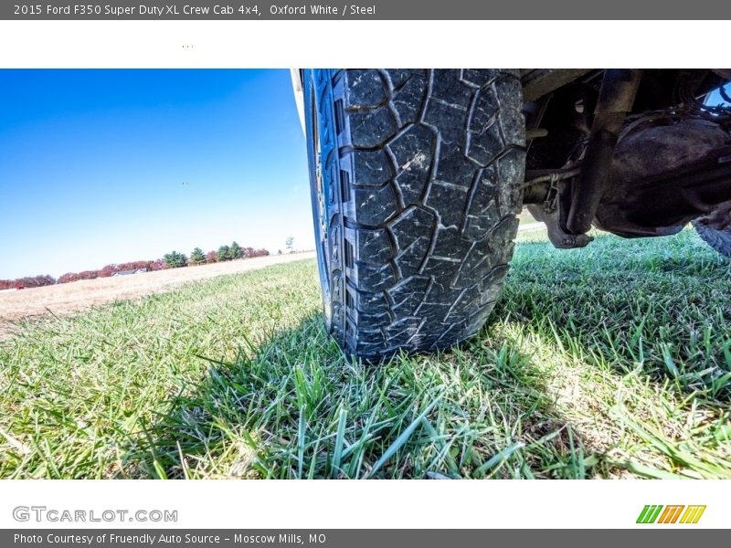 Oxford White / Steel 2015 Ford F350 Super Duty XL Crew Cab 4x4