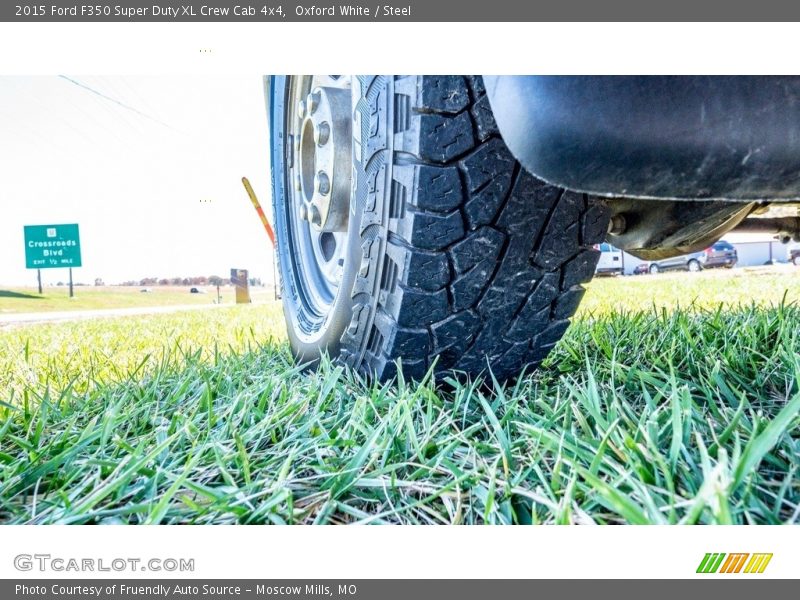 Oxford White / Steel 2015 Ford F350 Super Duty XL Crew Cab 4x4