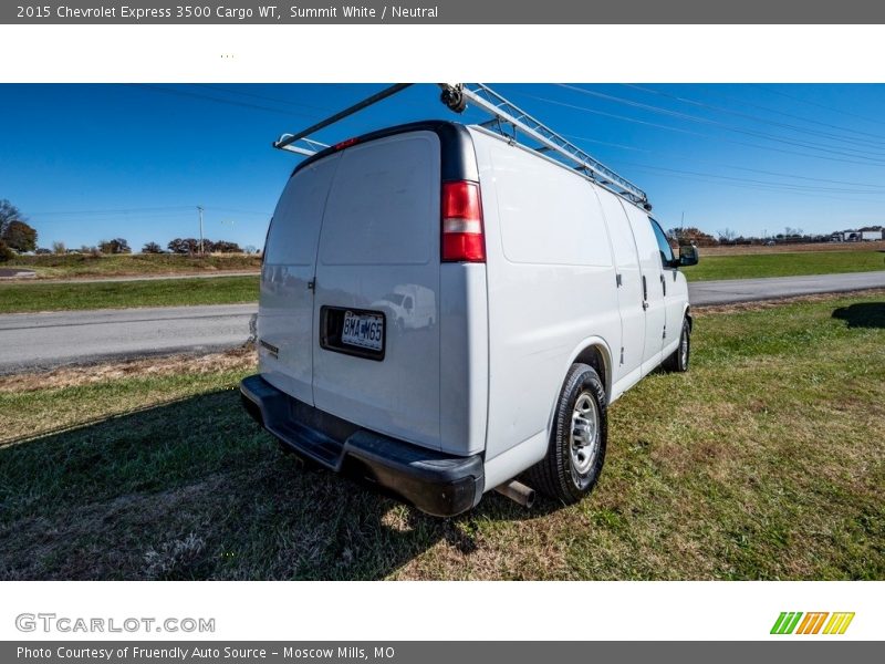 Summit White / Neutral 2015 Chevrolet Express 3500 Cargo WT