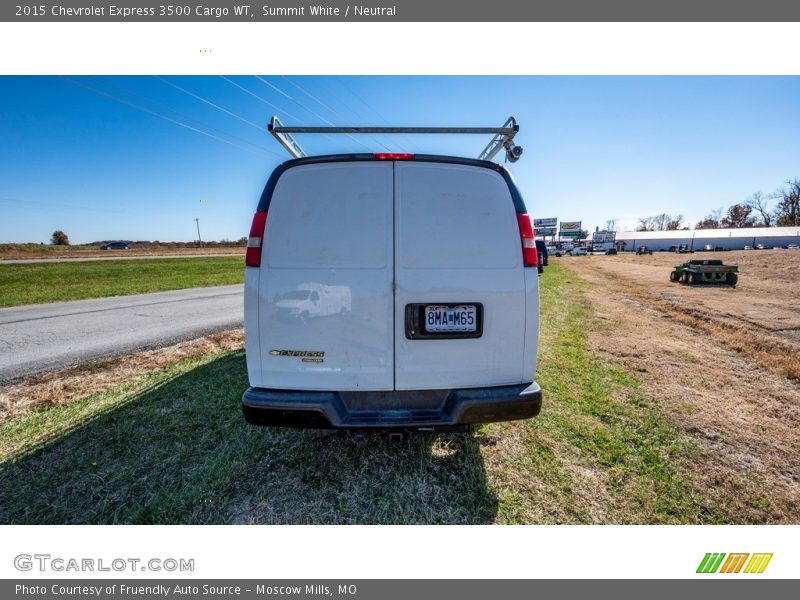 Summit White / Neutral 2015 Chevrolet Express 3500 Cargo WT