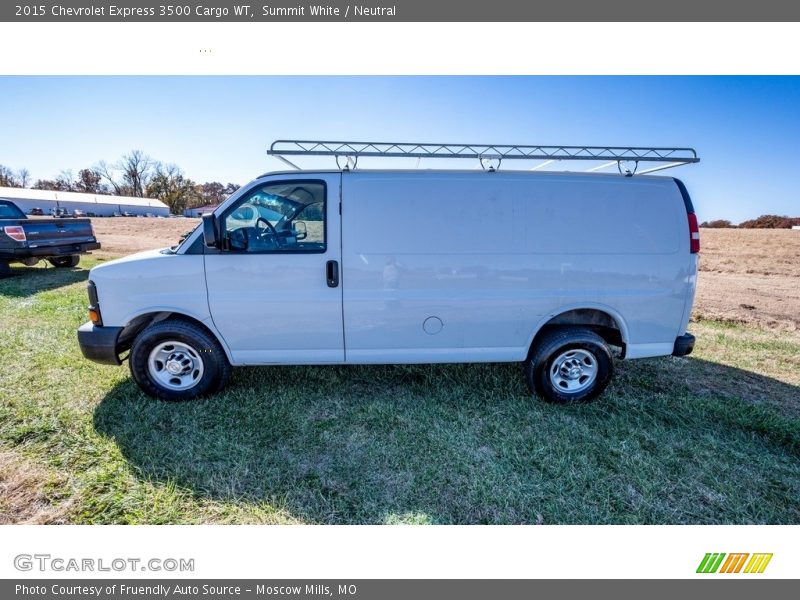 Summit White / Neutral 2015 Chevrolet Express 3500 Cargo WT