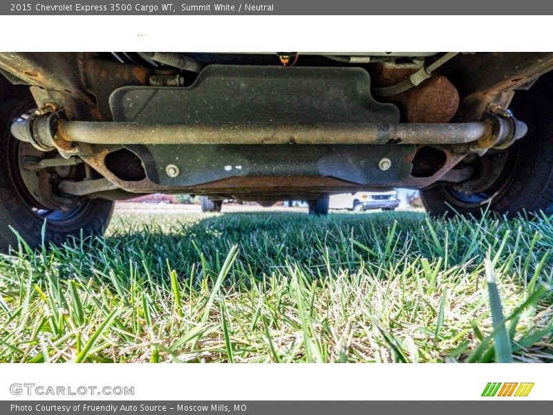 Summit White / Neutral 2015 Chevrolet Express 3500 Cargo WT