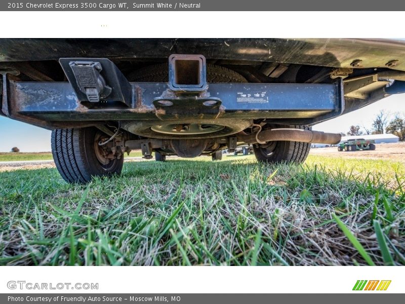 Summit White / Neutral 2015 Chevrolet Express 3500 Cargo WT
