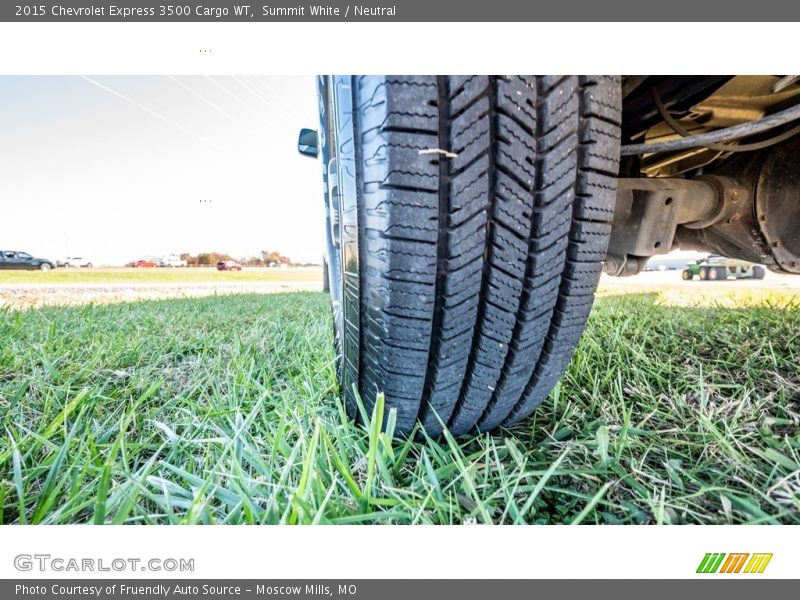 Summit White / Neutral 2015 Chevrolet Express 3500 Cargo WT
