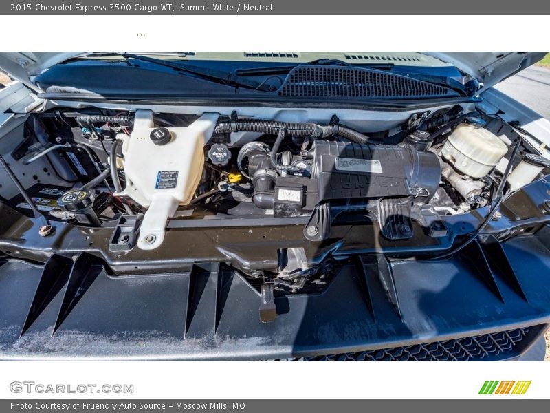 Summit White / Neutral 2015 Chevrolet Express 3500 Cargo WT