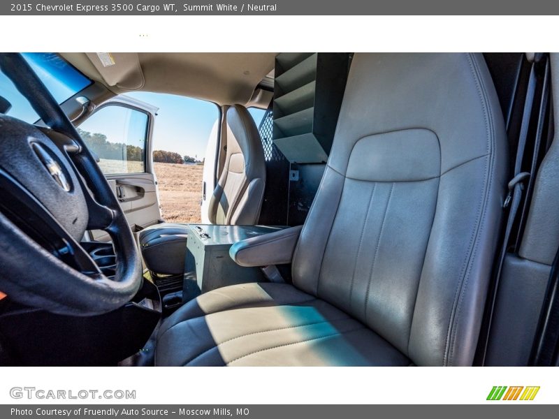 Summit White / Neutral 2015 Chevrolet Express 3500 Cargo WT