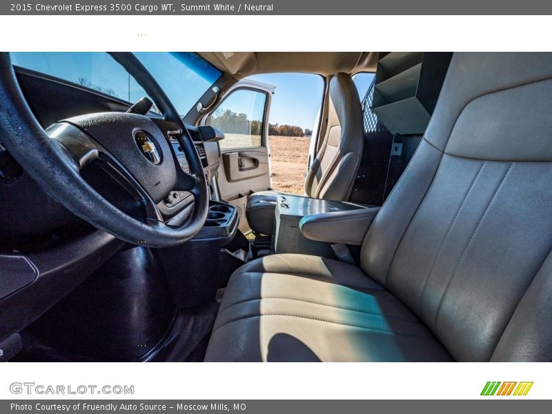 Summit White / Neutral 2015 Chevrolet Express 3500 Cargo WT