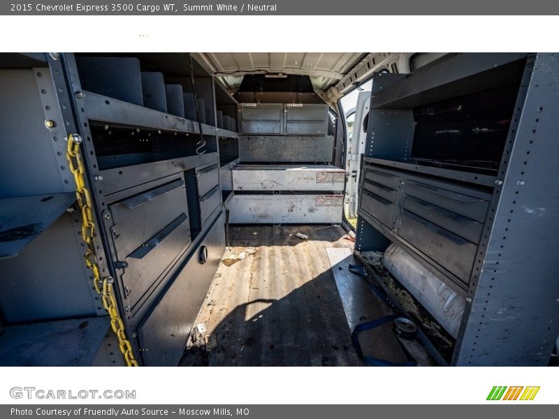 Summit White / Neutral 2015 Chevrolet Express 3500 Cargo WT