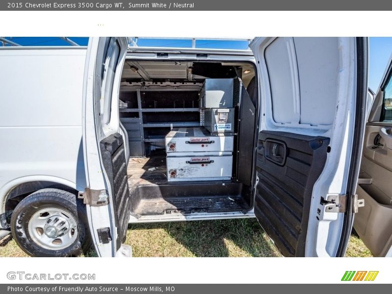 Summit White / Neutral 2015 Chevrolet Express 3500 Cargo WT