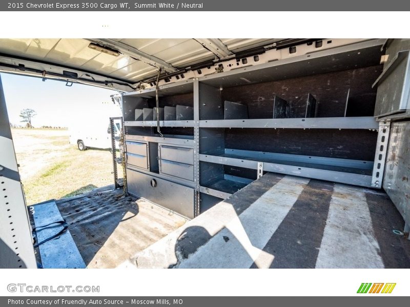 Summit White / Neutral 2015 Chevrolet Express 3500 Cargo WT
