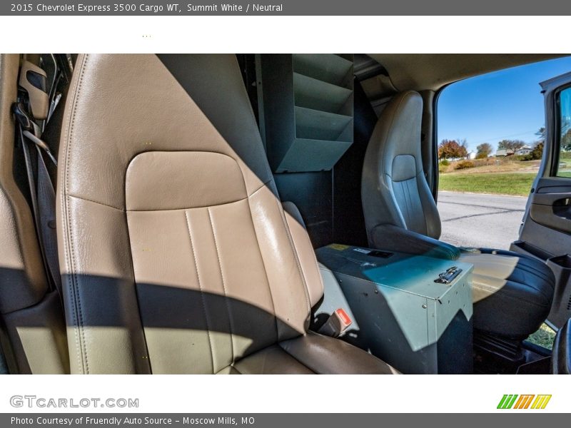 Summit White / Neutral 2015 Chevrolet Express 3500 Cargo WT