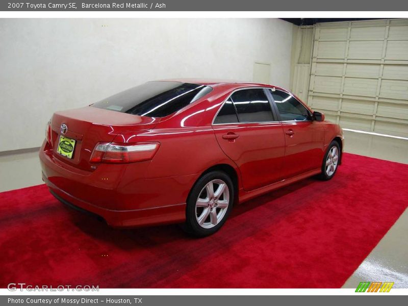 Barcelona Red Metallic / Ash 2007 Toyota Camry SE