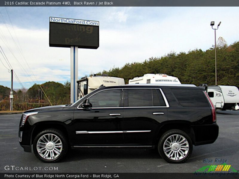 Black Raven / Jet Black 2016 Cadillac Escalade Platinum 4WD
