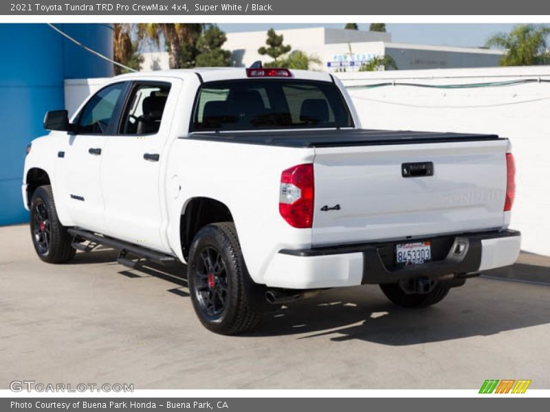 Super White / Black 2021 Toyota Tundra TRD Pro CrewMax 4x4