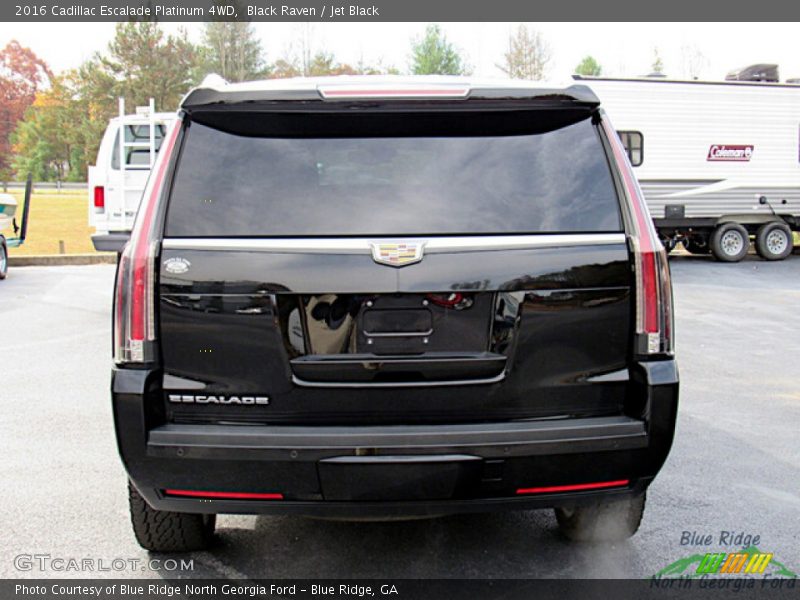 Black Raven / Jet Black 2016 Cadillac Escalade Platinum 4WD