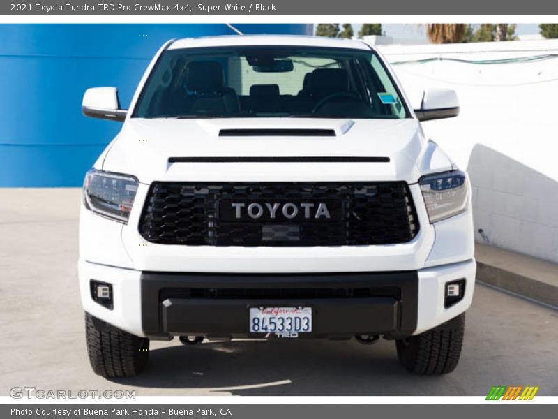Super White / Black 2021 Toyota Tundra TRD Pro CrewMax 4x4