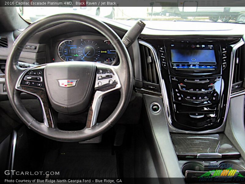 Black Raven / Jet Black 2016 Cadillac Escalade Platinum 4WD