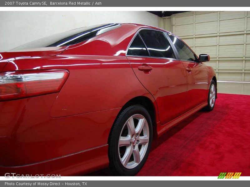 Barcelona Red Metallic / Ash 2007 Toyota Camry SE