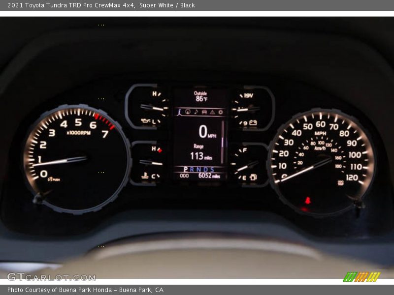  2021 Tundra TRD Pro CrewMax 4x4 TRD Pro CrewMax 4x4 Gauges