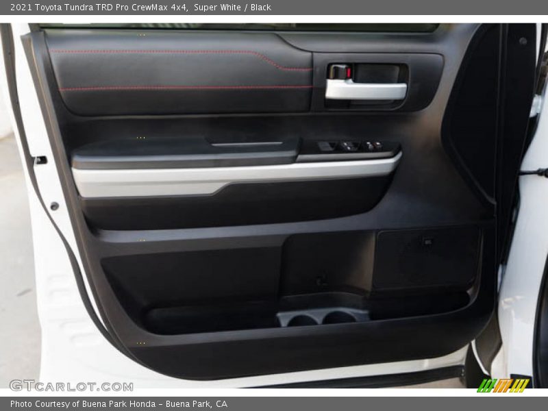 Door Panel of 2021 Tundra TRD Pro CrewMax 4x4