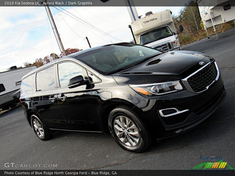 Aurora Black / Dark Graphite 2019 Kia Sedona LX