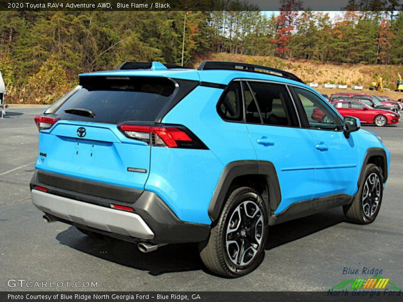 Blue Flame / Black 2020 Toyota RAV4 Adventure AWD