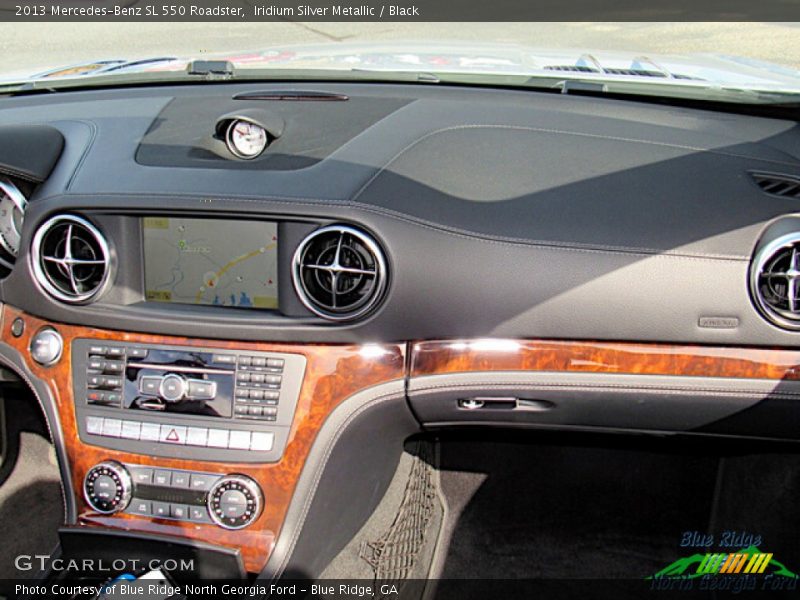 Iridium Silver Metallic / Black 2013 Mercedes-Benz SL 550 Roadster